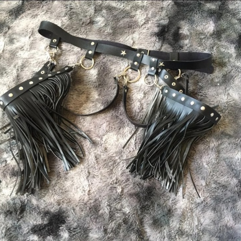 BESTSELLER🌟On The Fringe Vegan Leather Belt - Picture 5 of 8